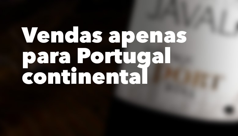 Vendas apenas para Portugal Continental